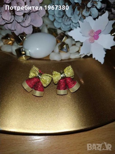 Празнични обици - камбанки, снимка 1