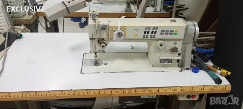 Професионална Шевна Машина BROTHER DB2-B737-413 , с програми Варна - 550 лв!, снимка 1