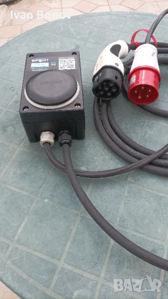 Продавам зарядна станция Evpoint EV 5m кабел, тип 2,7.4kw, снимка 1