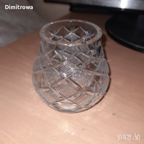 Кристална вазичка, снимка 1