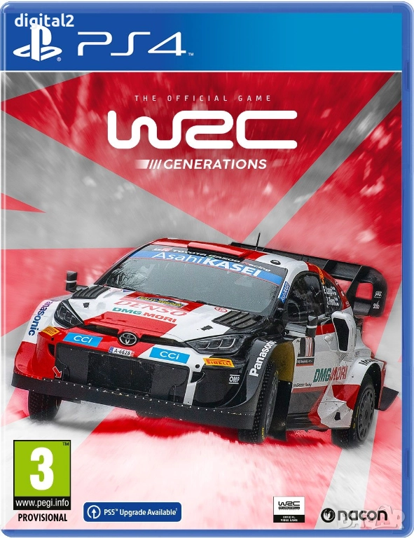 WRC Generations (PS4) /PS4 / Игра / Нова Запечатана , снимка 1
