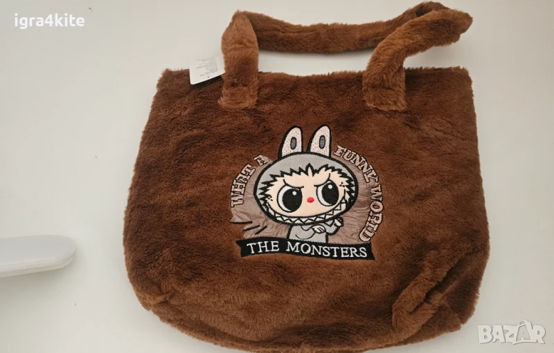 Плюшени чанти Лабубу с магнитна закопчалка / LABUBU, снимка 1