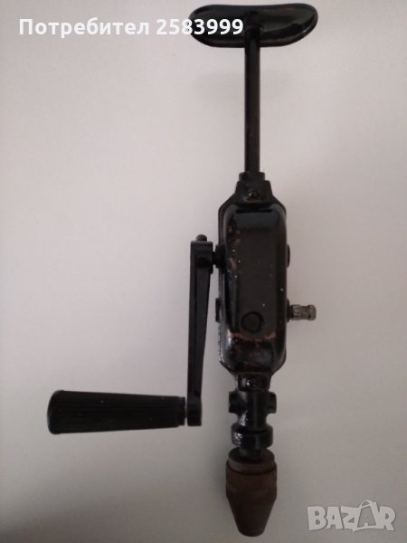 Ретро механична ръчна бормашина POLAND, снимка 1