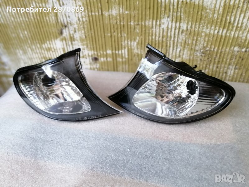 мигачи БМВ Е 46 фейслифт BMW E46 / 01- мигач бял фейс, снимка 1