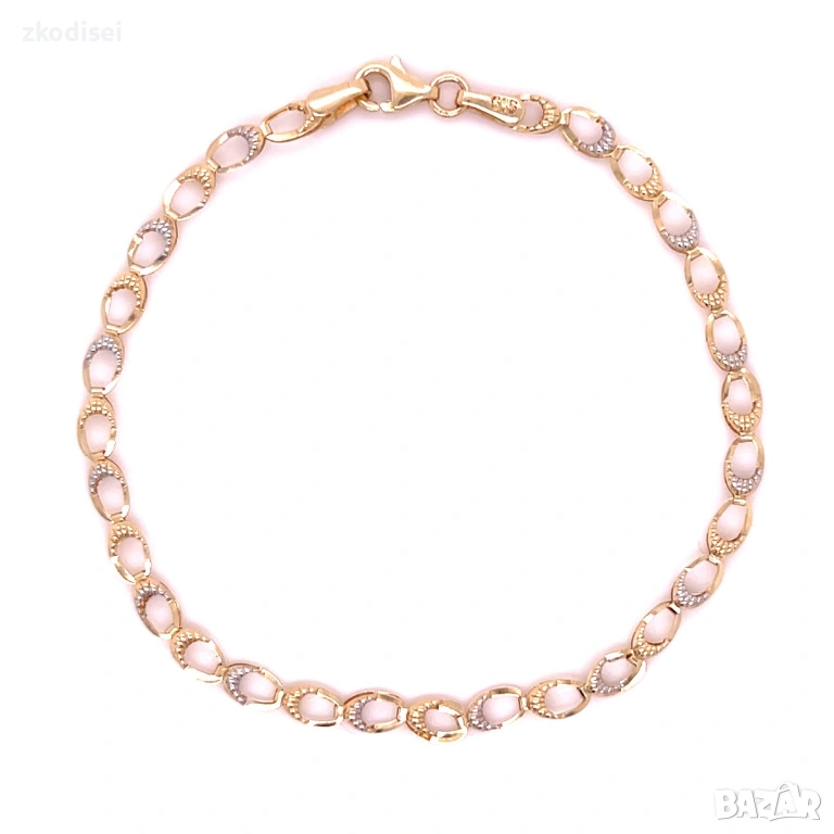 Златна дамска гривна 1,84гр. 18,0см. 14кр. проба:585 модел:36344-1, снимка 1