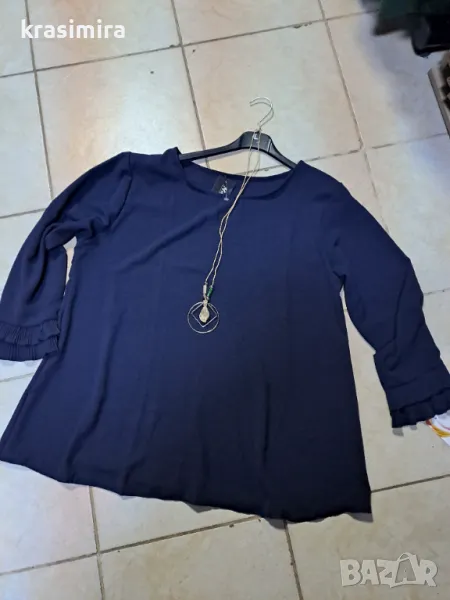 Нова туника в тъмно синьо , снимка 1