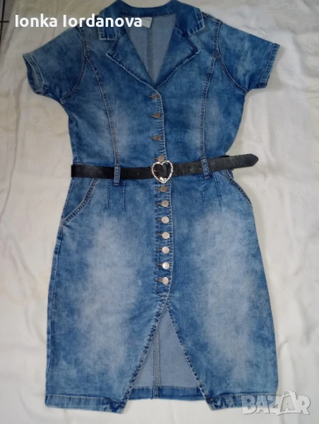 Дънкова рокля, снимка 1