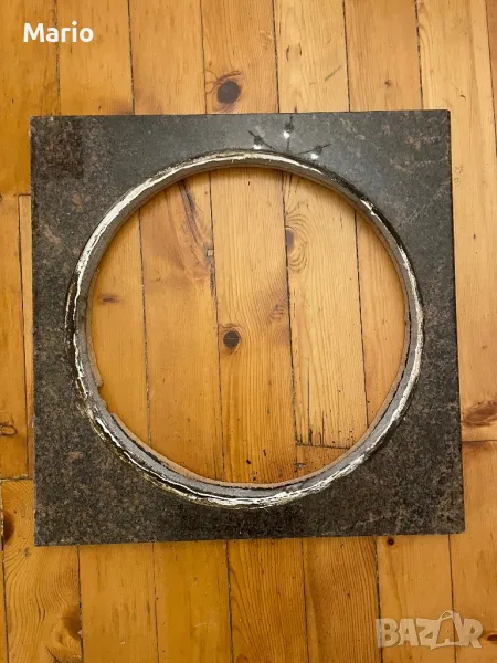 Каменен плот за кръгла мивка, снимка 1