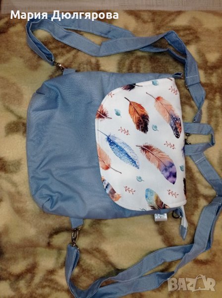 Дамска раница хендмейд Нова, снимка 1
