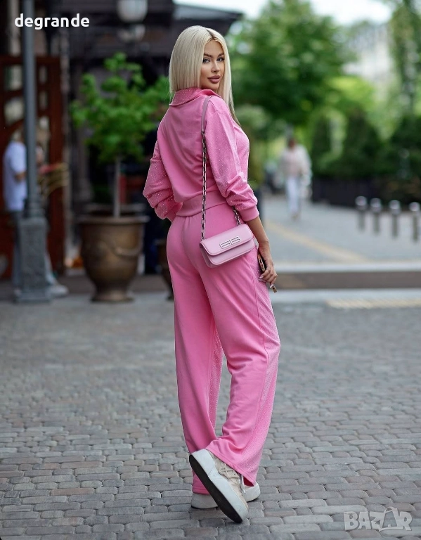 Хит модел Дамски сет 2 части с КАМЪЧЕТА, снимка 1