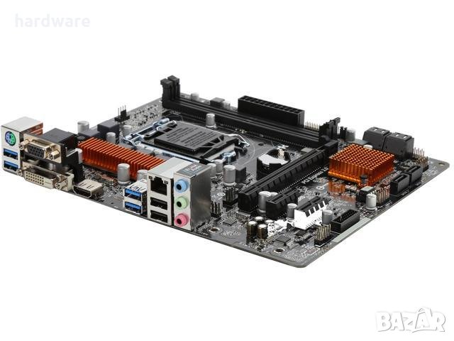 дънна платка motherboard asrock b150m hdv socket 1151, снимка 1