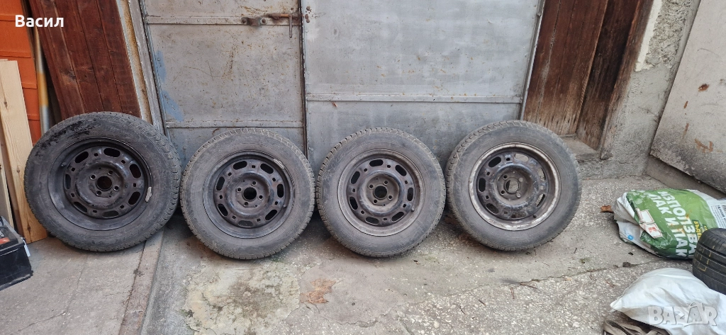 Джанти с  зимни гуми, снимка 1