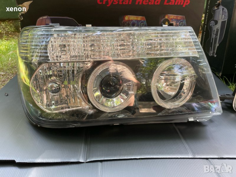 Фарове LED Angel Eyes 2бр. за Toyota Landcruiser LC100 / FJ100 (1998-2007) L+R, снимка 1