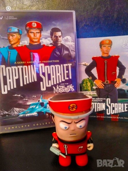 Фигурка: Cult Vinyl (3) Captain Scarlet - bulk - Оригинал, снимка 1
