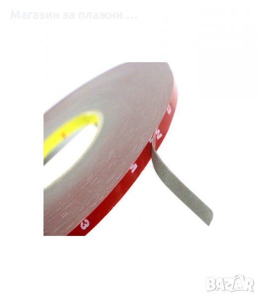 ДОПЪЛНИТЕЛНА ДВОЙНОЛЕПЯЩА ЛЕНТА ЗА ТВЪРДА LED ЛЕНТА - код 2805, снимка 1
