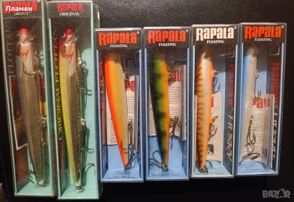 Воблер Rapala Original Floater 18, Husky 13 Finland , снимка 1