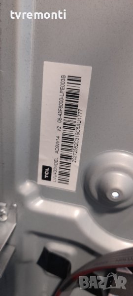 лед диоди от дисплей LVU430NDEL от телевизор THOMSON 43UD6306, снимка 1