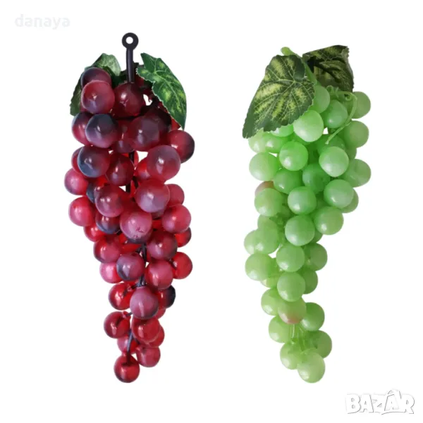 5841 Декоративно изкуствено грозде, 20 см, снимка 1