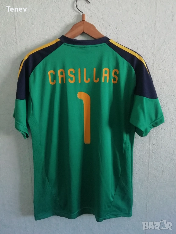Spain Casillas World Cup 2010 тениска фланелка екип Касияс Испания , снимка 1