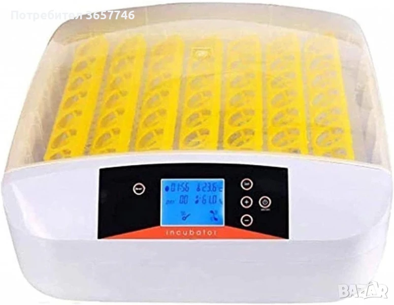 Инкубатор за яйца – 42/56яйца с LED дисплей и автоматичен контрол, снимка 1