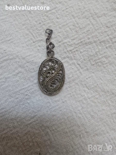 Метален Медальон Филигран, снимка 1
