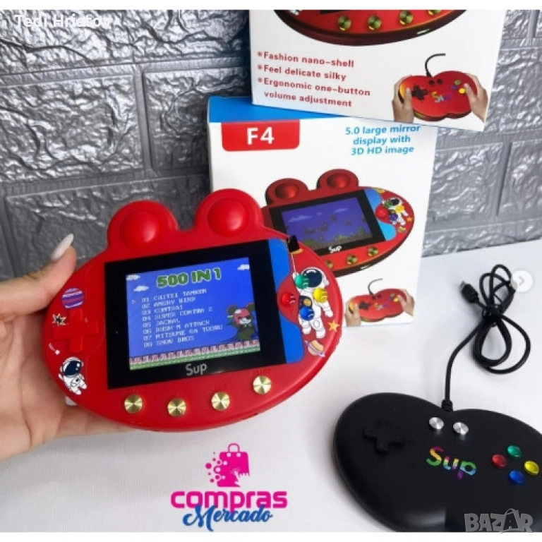 Детска конзола с 500 игри Sup Game F4, снимка 1
