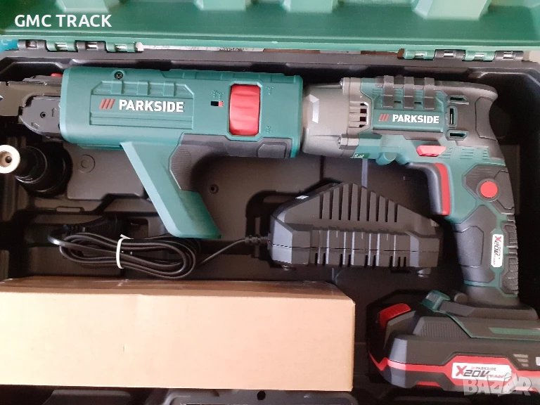 Акумулаторен винтоверт за гипсокартон PTBSA 20 Li B2  Parkside, снимка 1