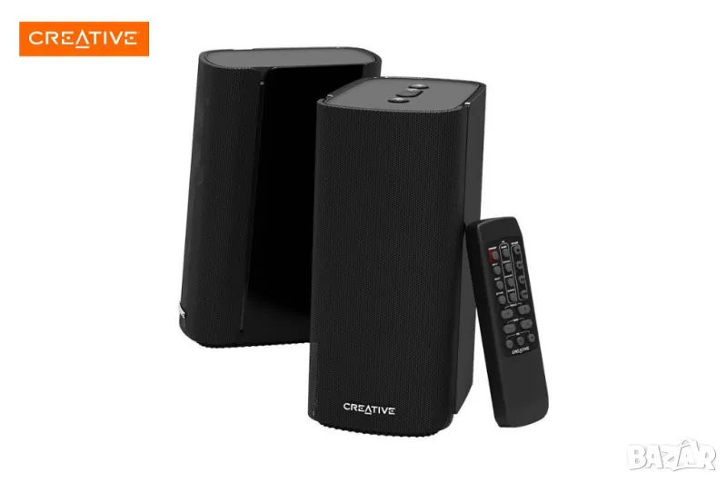 Creative T100 Hi-Fi 2.0 тонколони/Bluetooth/80W, снимка 1