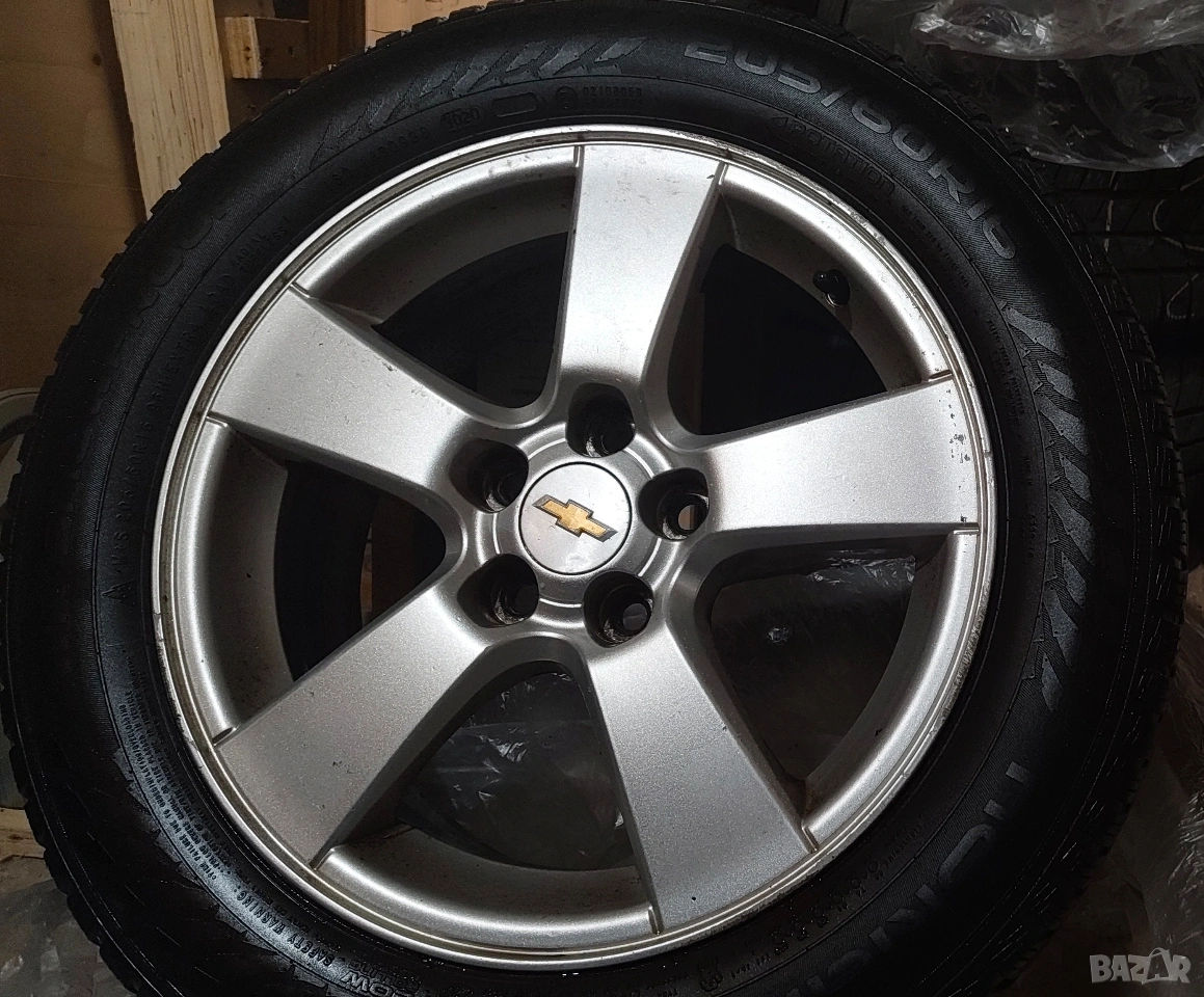 Джанти със зимни гуми за Шевролет и Опел 16 цола, снимка 1