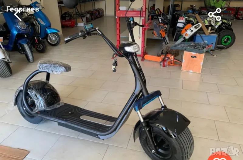 Електрически скутер тип чопър , снимка 1