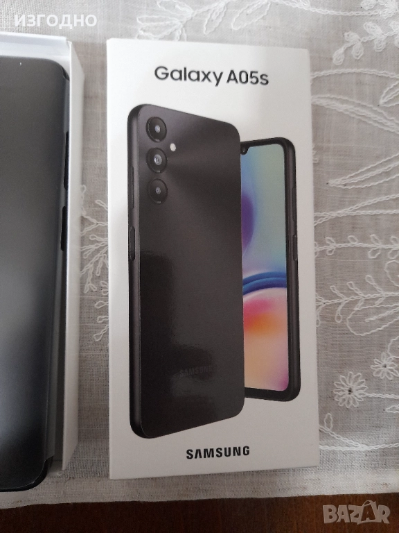 ЧЕРЕН ПЕТЪК,НЕ ПРОСТО ИЗГОДНО САМО 175 ЛЕВА НОВ НЕРАЗПЕЧАТАН SAMSUNG GALAXY A05s ЧЕРЕН, снимка 1