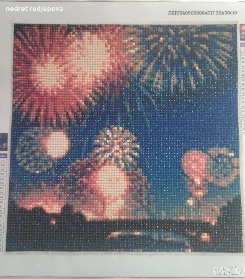 Ръчно изработен диамантен гоблен , снимка 1