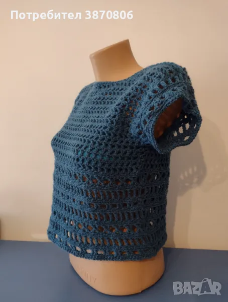 Блуза с къс ръкав размер S, снимка 1