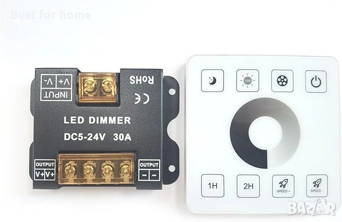 FJXLTVON температурен контролер, безжичен, със сензорен панел, снимка 1