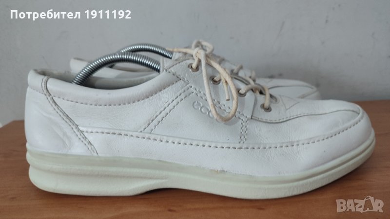 Мъжки бели обувки. Ecco. 44, снимка 1