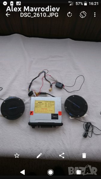 Продавам радио за кола+тонколони. , снимка 1