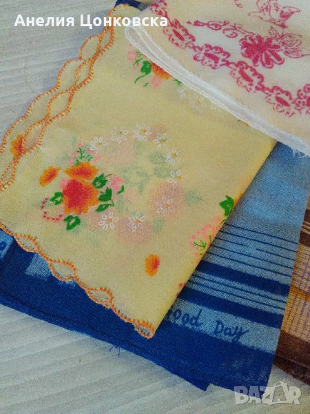 Дамски ретро кърпички 6 броя, снимка 1