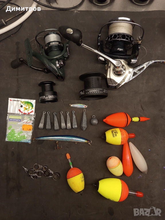 FL фидер feeder въдица и макари , снимка 1