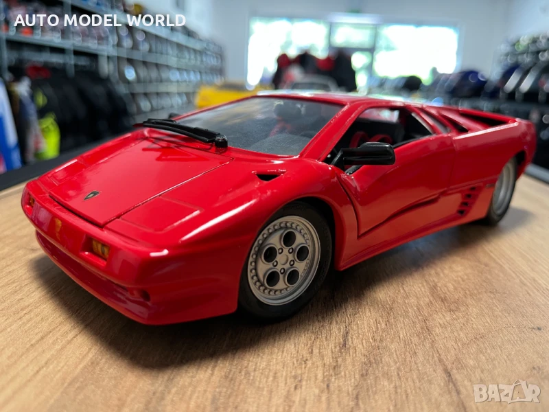 Метална колекционерска колички BBURAGO LAMBORGHINI DIABLO 1:18, снимка 1