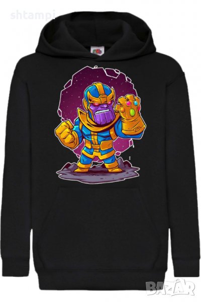 Детски Суитчър/Суитшърт Marvel Thanos,Игра,Подарък,Изненада,Забавление,Рожден Ден, снимка 1