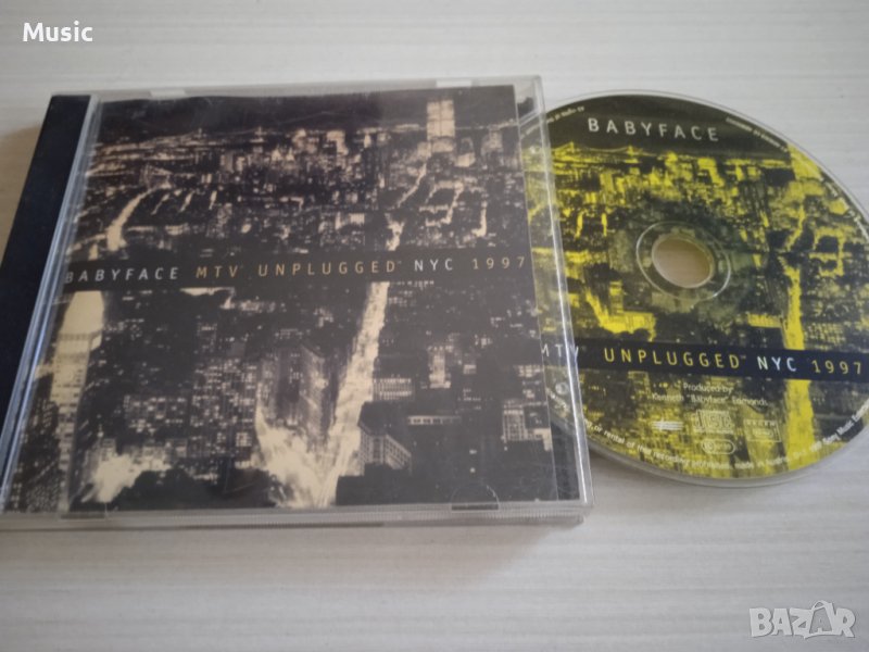 Babyface – MTV Unplugged NYC 1997 - матричен диск , снимка 1