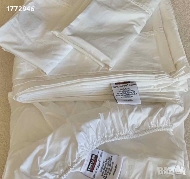 Спален Комплект Сатен 100% SUPIMA памук, 4 Части, снимка 1