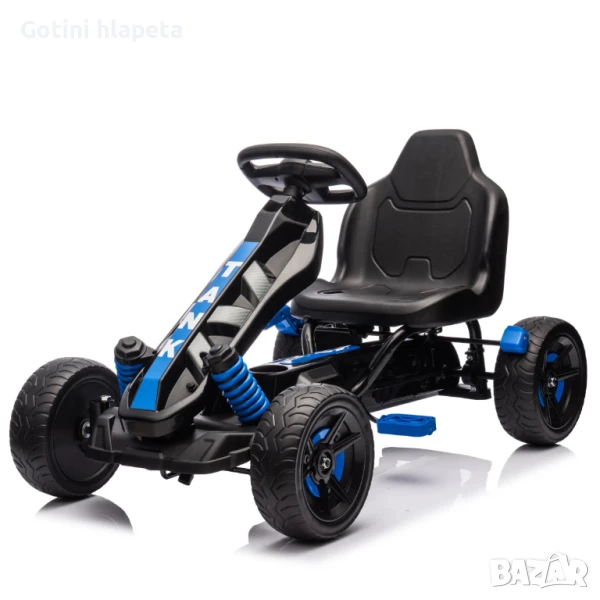 КАРТИНГ С педали TANK G23 С МЕКИ ГУМИ, снимка 1