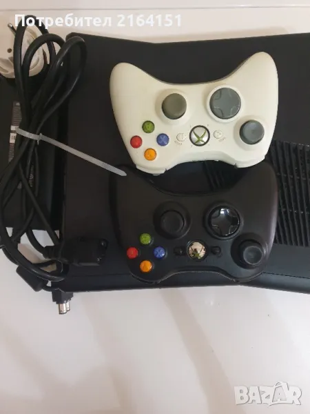 XBOX 360 S с 30 инсталирани игри, снимка 1