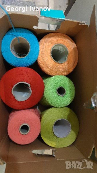 Прежда Италиански Немски Конци Saba Amann Epic , снимка 1