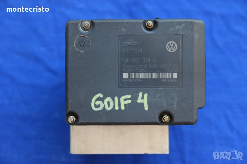 ABS модул VW Golf 4 (1998-2004г.) 1J0 907 379 Q / 1J0907379Q / 1J0 614 217 E / 1J0614217E, снимка 1