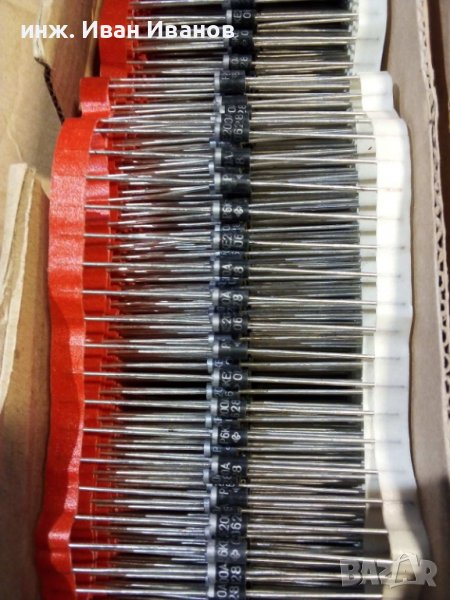 P6KE200A супресорен диод (трансил) 200V, 600W - цената е за 100 броя , снимка 1