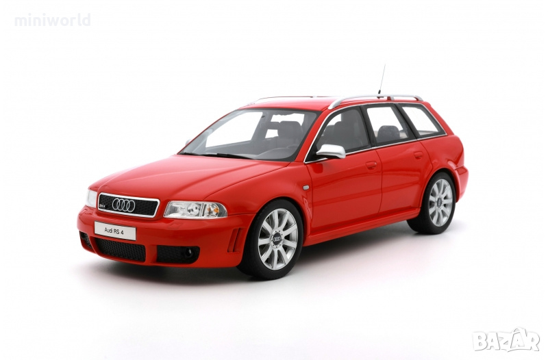 Audi RS4 B5 Avant Kombi 2000 - мащаб 1:18 на Ottomobile моделът е нов в кутия, снимка 1