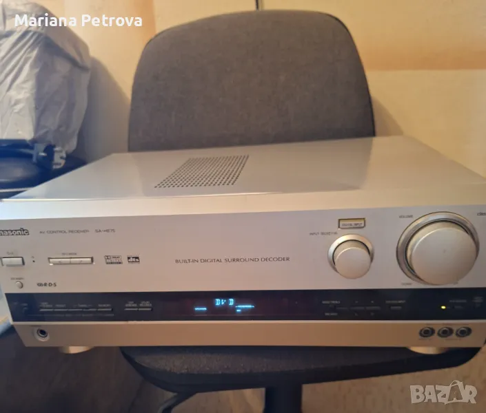 Ресийвър PANASONIC, SA-HE75 - работещ!, снимка 1