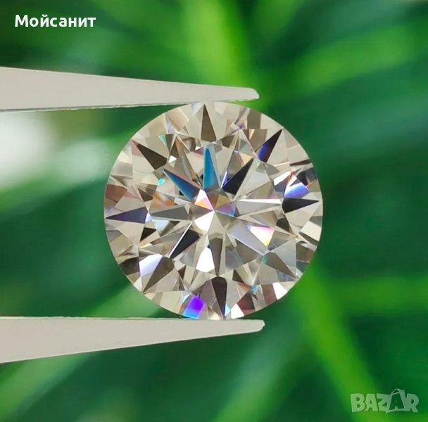 Диамант мойсанит 1.00 карат 6.5мм, снимка 1
